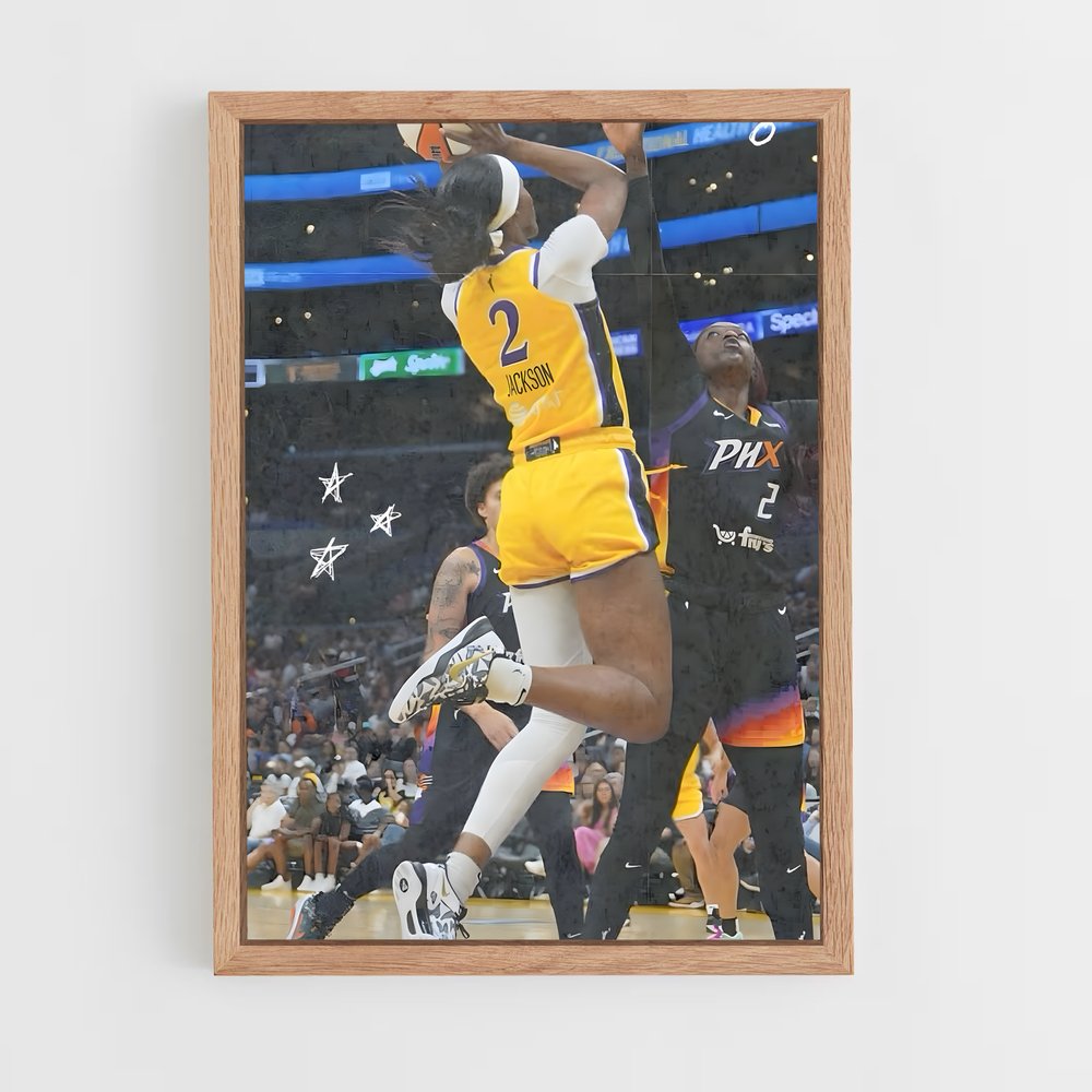 Poster Rickea de jackson – affiche Basketball (vue 4)